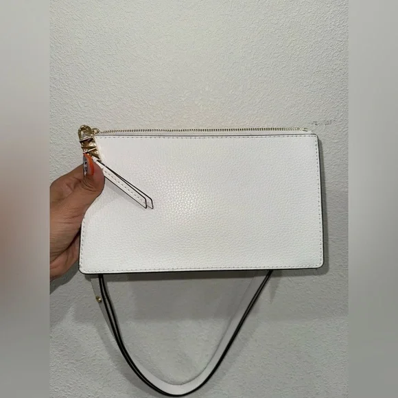 Michael Kors Empire Large Leather Convertible Crossbody Bag - Picture 9 of 10